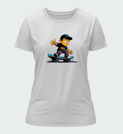 T-shirt deskorolka 1