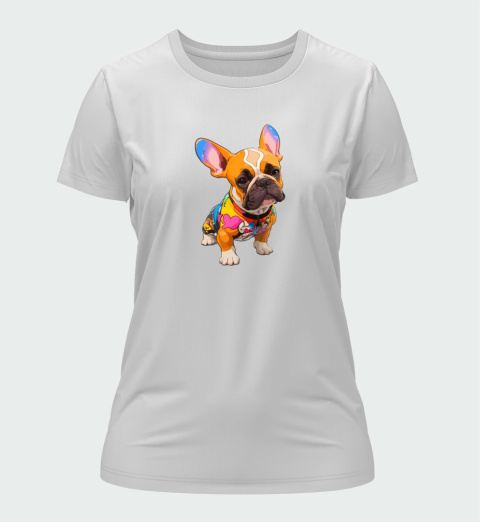 T-shirt dog francuski 1